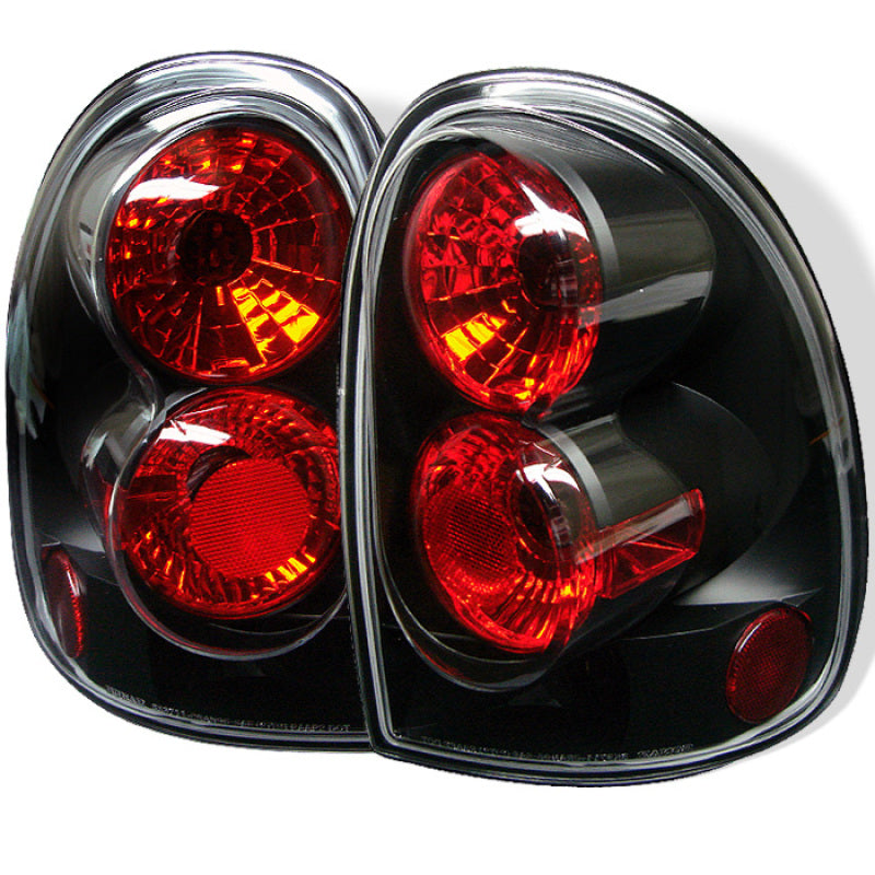 Spyder Dodge Caravan/Grand Caravan 96-00Euro Style Tail Lights Black ALT-YD-DC96-BK