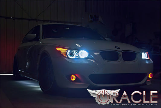 Oracle BMW 5 Series 03-10 Halo Kit - ColorSHIFT w/ Simple Controller SEE WARRANTY