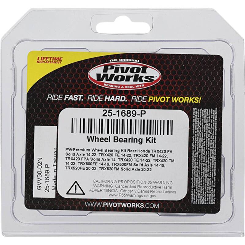 Pivot Works Pw Premium Wheel Bearing