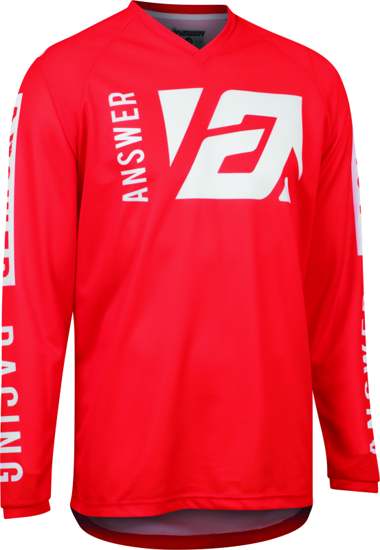 Answer Syncron Merge Jersey Red/White Youth - Large