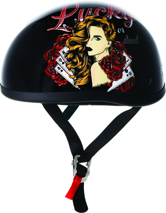 Skid Lids Lucky Lady Original Helmet - XS