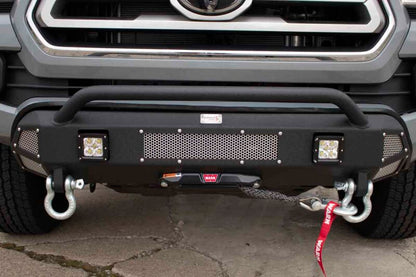 Fishbone Offroad 2016+ Toyota Tacoma Center Stubby Front Bumper