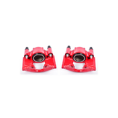 Power Stop 90-93 Cadillac Commercial Chassis Front Red Calipers w/o Brackets - Pair