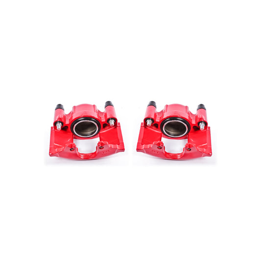 Power Stop 90-93 Cadillac Commercial Chassis Front Red Calipers w/o Brackets - Pair