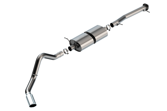 Borla 20-22 Chevrolet/GMC Silverado/Sierra 6.6L T-304 SS Cat-Back S-Type Exhaust - Brushed