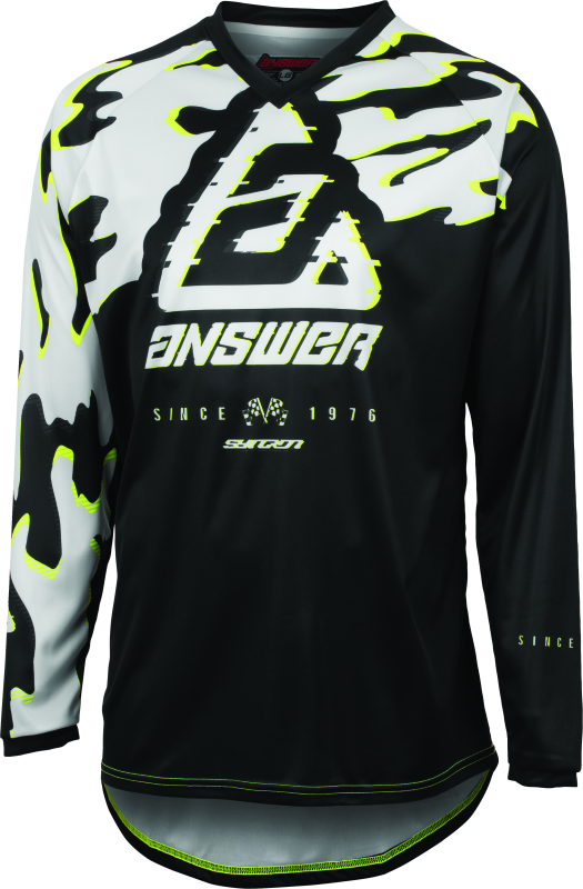 Answer 23.5 Syncron Meltdown Jersey Grey/Hyper Acid/Black - XL