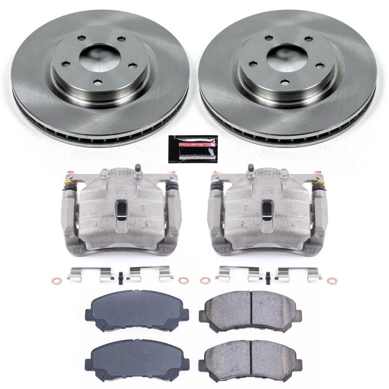 Power Stop 08-14 Nissan Rogue Front Autospecialty Brake Kit w/Calipers