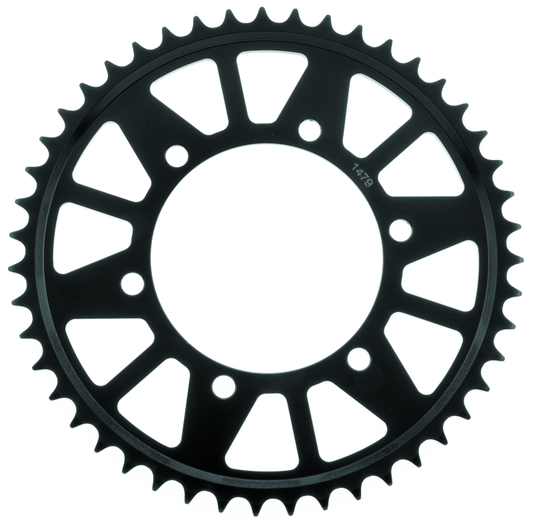 BikeMaster Yamaha Rear Steel Sprocket 530 47T - Black