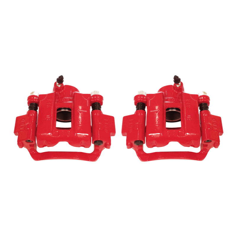 Power Stop 10-18 Lexus GX460 Rear Red Calipers w/Brackets - Pair