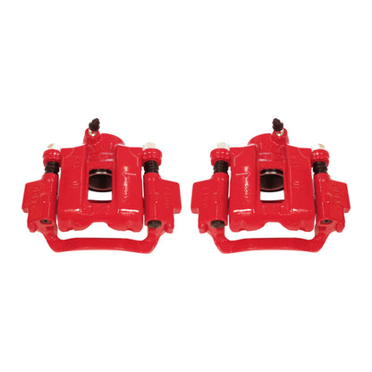 Power Stop 10-18 Lexus GX460 Rear Red Calipers w/Brackets - Pair