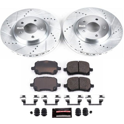 Power Stop 05-06 Chevrolet Cobalt Front Z23 Evolution Sport Brake Kit