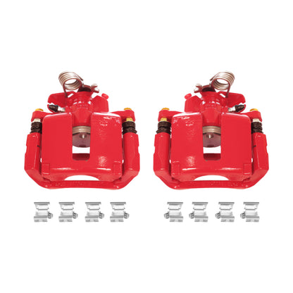 Power Stop 13-17 Ford Explorer Rear Red Calipers w/Brackets - Pair