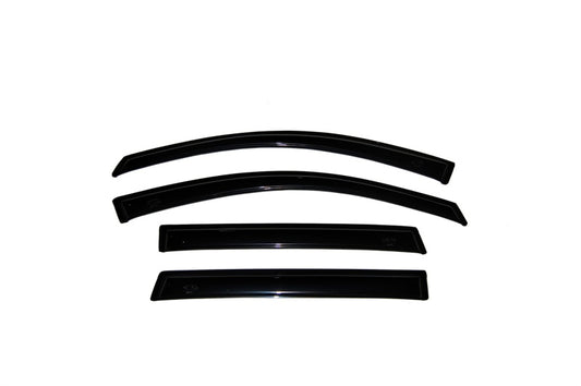 AVS 95-97 Lincoln Town Car Ventvisor In-Channel Window Deflectors - 4pc - Smoke