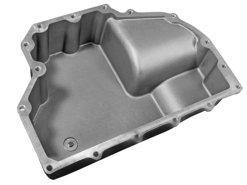 AFE Engine Oil Pan Black Machined; 14-16 Dodge RAM 1500 EcoDiesel 3.0L V6 (td) Precision R