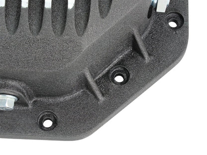 AFE Rear Differential Cover (Black Machined; Pro Series); Dodge/RAM 94-14 Corporate 9.25 (12-Bolt) Precision R