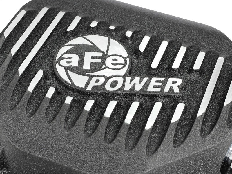 AFE Rear Differential Cover (Black Machined; Pro Series); Dodge/RAM 94-14 Corporate 9.25 (12-Bolt) Precision R