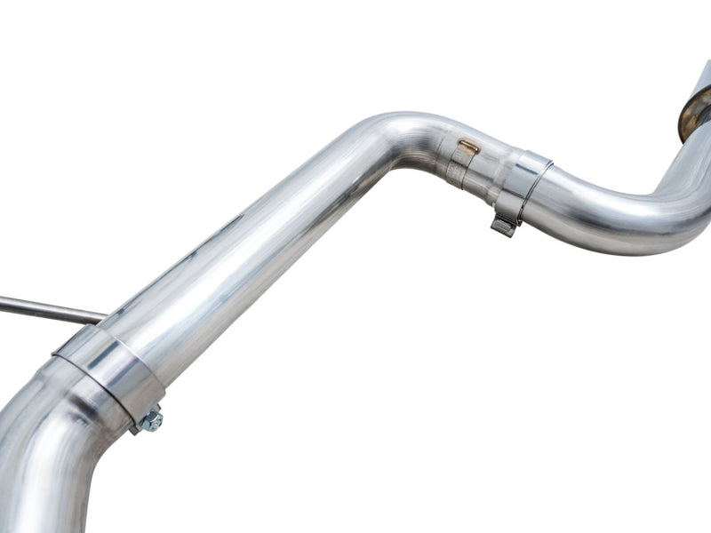 AWE 2022 VW GTI MK8  Track Edition Exhaust - Chrome Silver Tips - Precision R