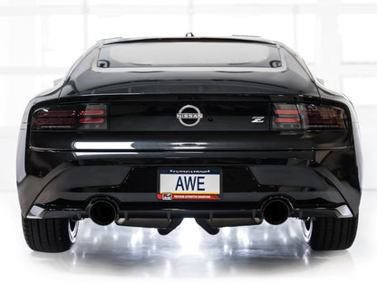 AWE 2023 Nissan Z RZ34 RWD Touring Edition Catback Exhaust System w/ Diamond Black Tips - Precision R