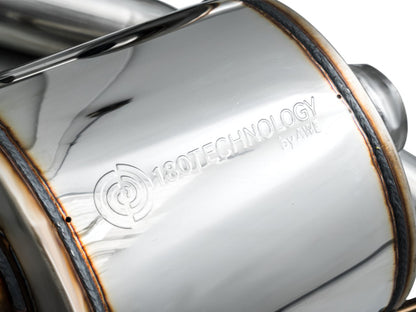 AWE Audi 2019-2023 C8 A6/A7 3.0T Touring Edition Cat-back Exhaust- Turn Downs - Precision R