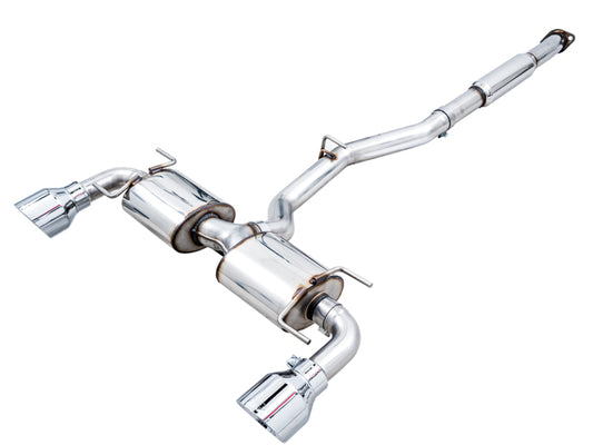 AWE Subaru BRZ/ Toyota GR86/ Toyota 86 Touring Edition Cat-Back Exhaust- Chrome Silver Tips - Precision R