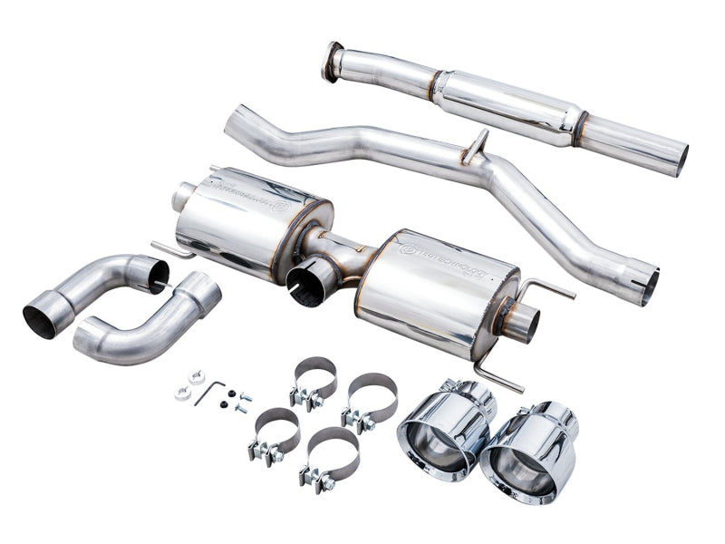 AWE Subaru BRZ/ Toyota GR86/ Toyota 86 Touring Edition Cat-Back Exhaust- Chrome Silver Tips - Precision R