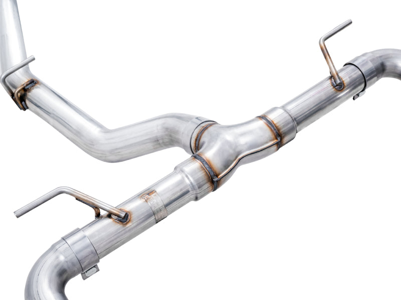 AWE Subaru BRZ/ Toyota GR86/ Toyota 86 Track Edition Cat-Back Exhaust- Chrome Silver Tips - Precision R