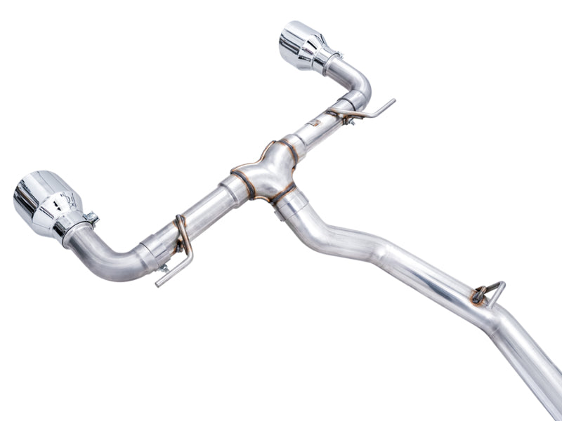 AWE Subaru BRZ/ Toyota GR86/ Toyota 86 Track Edition Cat-Back Exhaust- Chrome Silver Tips - Precision R