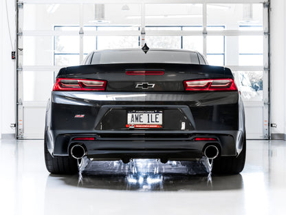 AWE Tuning 16-18 Chevrolet Camaro SS Axle-back Exhaust - Touring Edition (Chrome Silver Tips) - Precision R