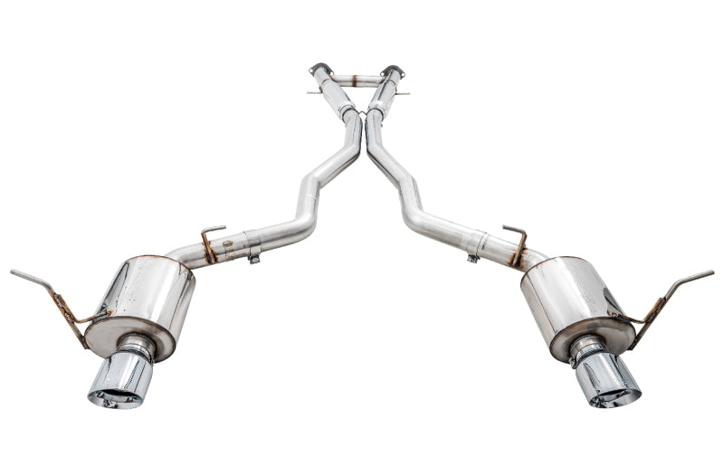 AWE Tuning 2020 Jeep Grand Cherokee SRT Touring Edition Exhaust - Chrome Silver Tips - Precision R