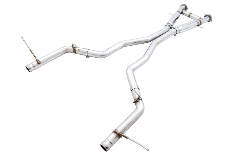 AWE Tuning 2020 Jeep Grand Cherokee SRT Track Edition Exhaust - Chrome Silver Tips - Precision R