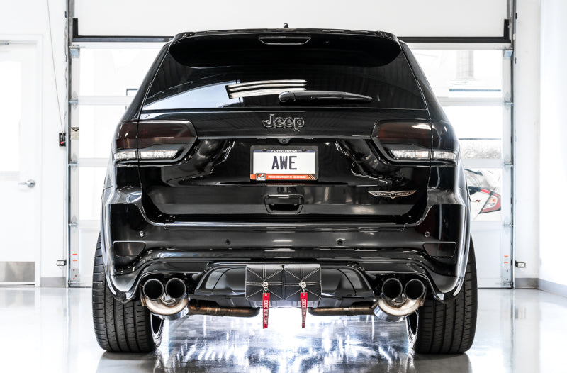 AWE Tuning 2020 Jeep Grand Cherokee SRT/Trackhawk Touring Edition Exhaust - Use w/Stock Tips - Precision R