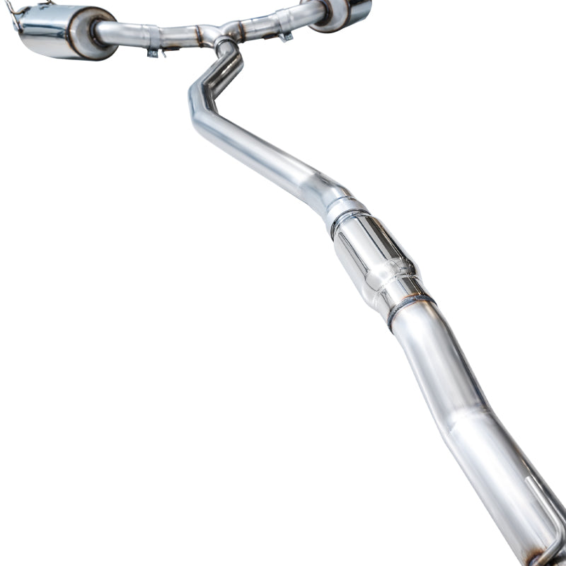 AWE Tuning 22+ Honda Civic Si/Acura Integra Touring Edition Catback Exhaust - Dual Chrome Silver Tip - Precision R