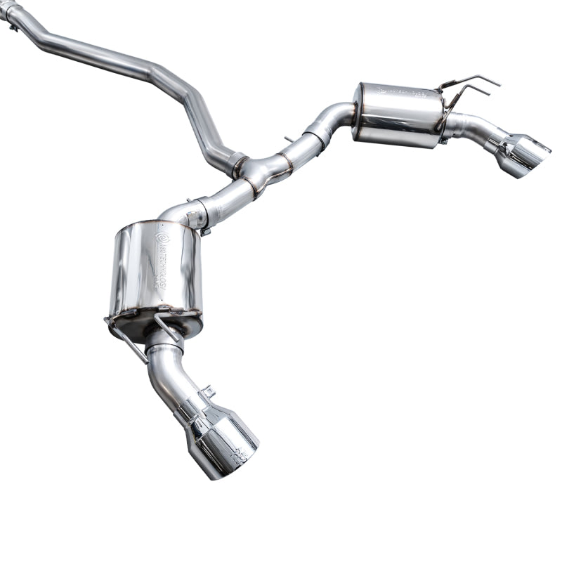 AWE Tuning 22+ Honda Civic Si/Acura Integra Touring Edition Catback Exhaust - Dual Chrome Silver Tip - Precision R