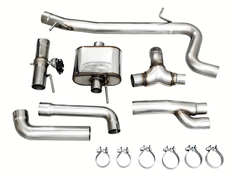 AWE Tuning Audi 22-23 8Y RS3 Cat-Back SwitchPath Exhaust (No Tips) - Precision R