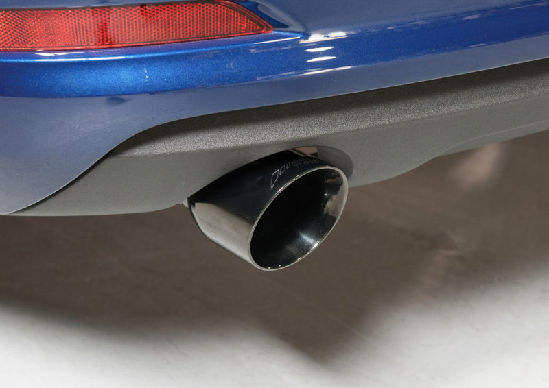 AWE Tuning Audi 8V A3 Touring Edition Exhaust - Dual Outlet Diamond Black 90 mm Tips - Precision R