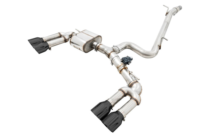 AWE Tuning Audi 8V S3 SwitchPath Exhaust w/Diamond Black Tips 102mm - Precision R