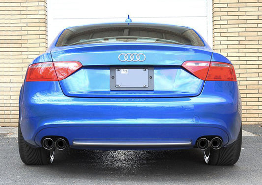 AWE Tuning Audi B8 A5 2.0T Touring Edition Exhaust - Quad Outlet Diamond Black Tips - Precision R