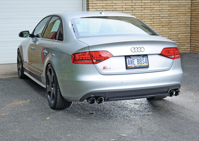 AWE Tuning Audi B8 / B8.5 S4 3.0T Touring Edition Exhaust - Chrome Silver Tips (90mm) - Precision R