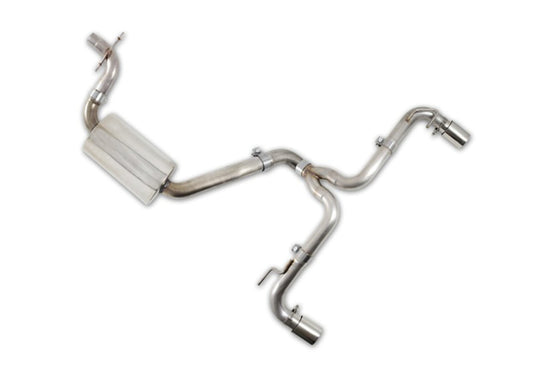 AWE Tuning Mk6 GTI Performance Catback - Chrome Silver Round Tips - Precision R