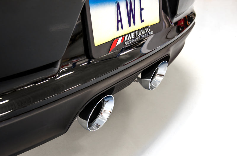 AWE Tuning Porsche 911 (991.2) Carrera / S SwitchPath Exhaust for PSE Cars - Chrome Silver Tips - Precision R