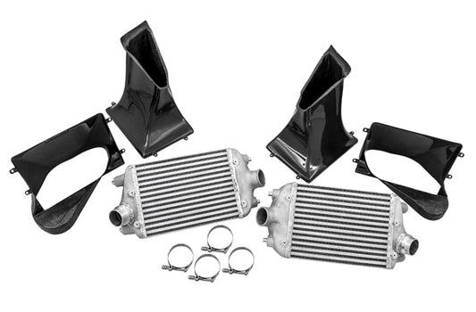 AWE Tuning Porsche 991 (991.2) Turbo/Turbo S Performance Intercooler Kit - Precision R