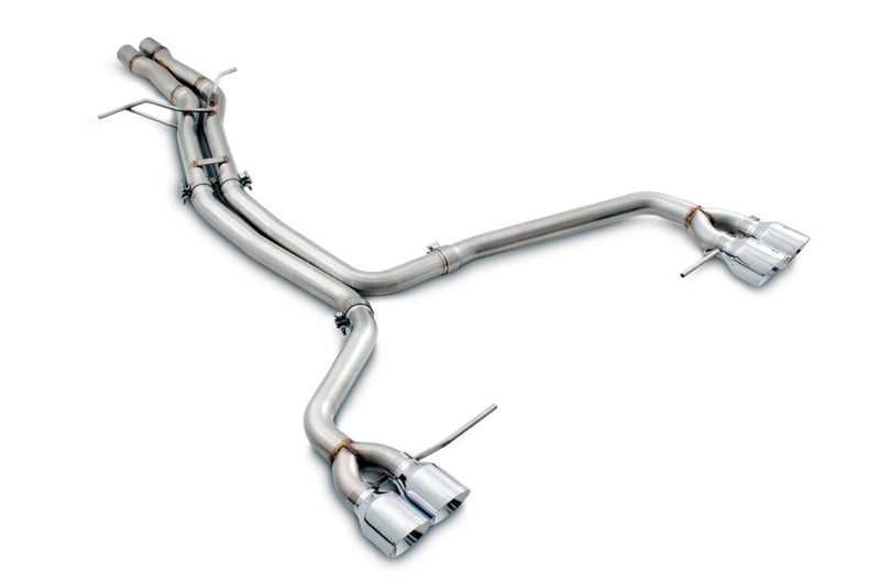 AWE Tuning Porsche Macan Touring Edition Exhaust System - Chrome Silver 102mm Tips - Precision R