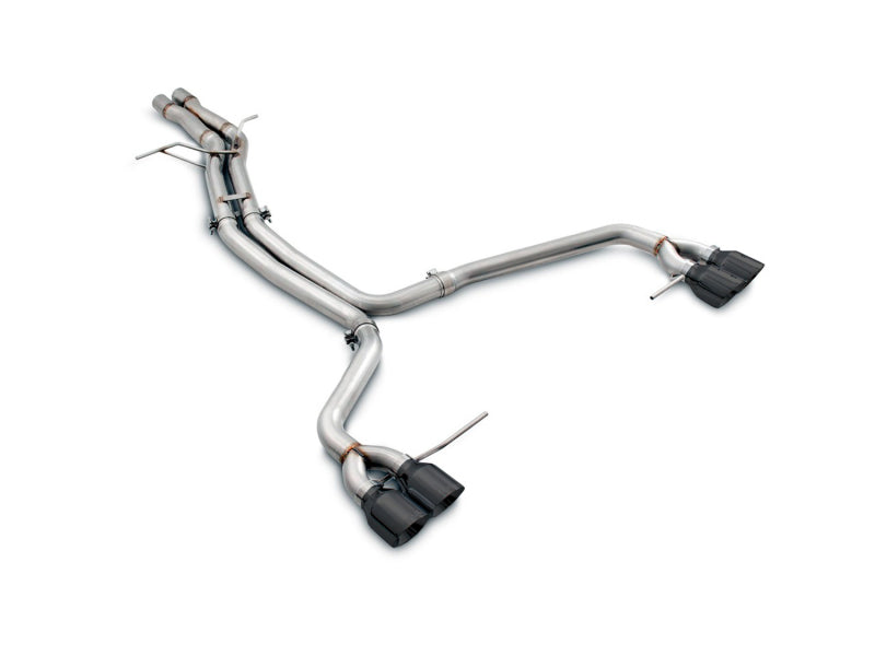 AWE Tuning Porsche Macan Touring Edition Exhaust System - Diamond Black 102mm Tips - Precision R