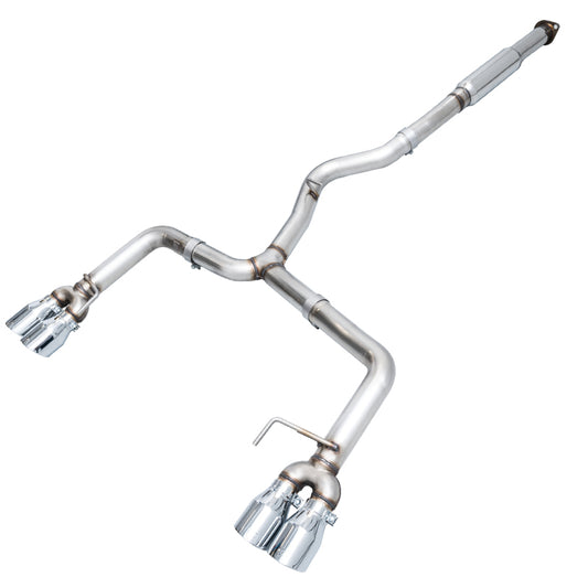 AWE Tuning Subaru WRX/STI VA/GV Sedan Track Edition Exhaust - Chrome Silver Tips (102mm) - Precision R