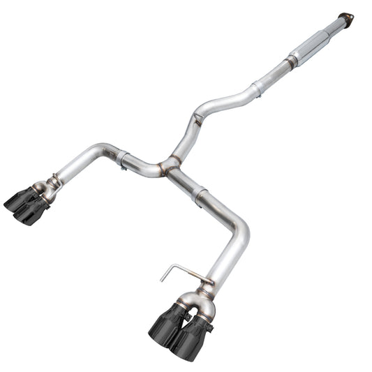 AWE Tuning Subaru WRX/STI VA/GV Sedan Track Edition Exhaust - Diamond Black Tips (102mm) - Precision R