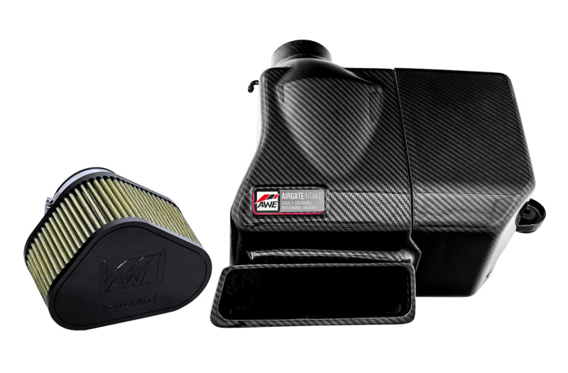 AWE Tuning VW GTI/Golf R MK7 1.8T/2.0T 8V (MQB) Carbon Fiber AirGate Intake w/o Lid - Precision R