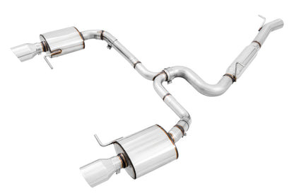 AWE Tuning VW MK7 Golf Alltrack/Sportwagen 4Motion Touring Edition Exhaust - Polished Silver Tips - Precision R