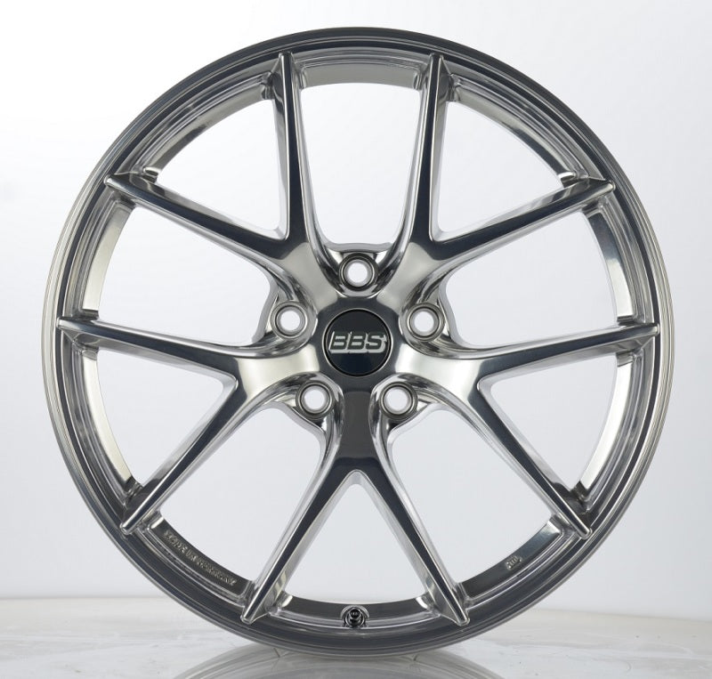 BBS CI-R 19x9 5x120 ET44 Ceramic Polished Rim Protector Wheel -82mm PFS/Clip Required - Precision R