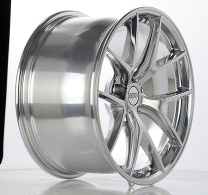 BBS CI-R 19x9 5x120 ET44 Ceramic Polished Rim Protector Wheel -82mm PFS/Clip Required - Precision R