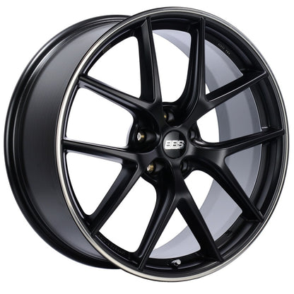 BBS CI-R 19x9 5x120 ET44 Satin Black Rim Protector Wheel -82mm PFS/Clip Required - Precision R